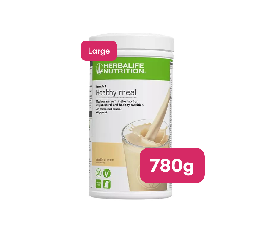 Vanilla Creme Herbalife Protein Shake - Formula 1 Healthy Meal