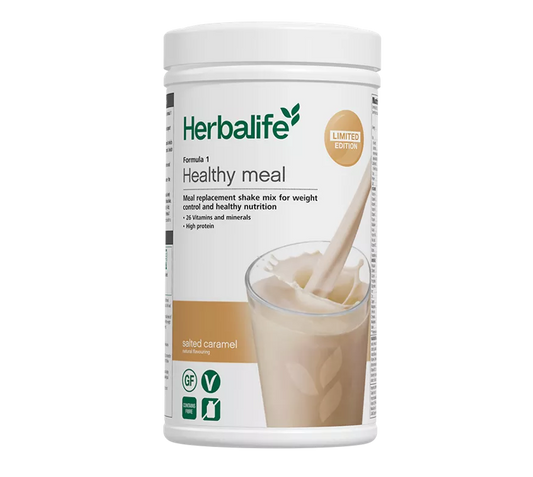Salted Caramel Herbalife Protein Shake - Formula 1 Healthy Meal