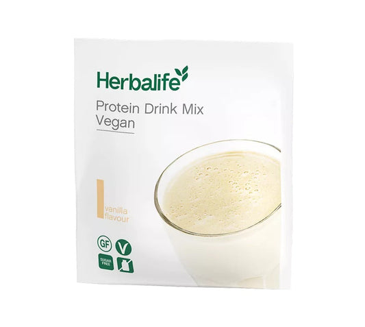Vegan Protein Drink Mix Sachets Vanilla Pack of 7 sachets